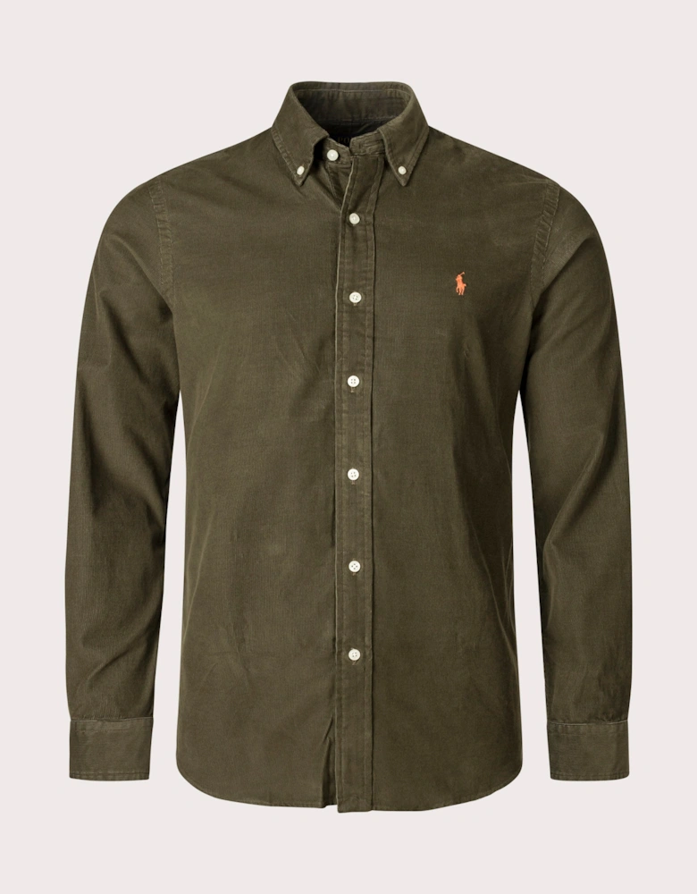 Custom Fit Corduroy Shirt
