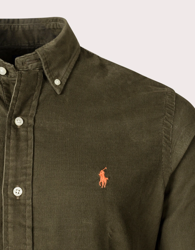 Custom Fit Corduroy Shirt