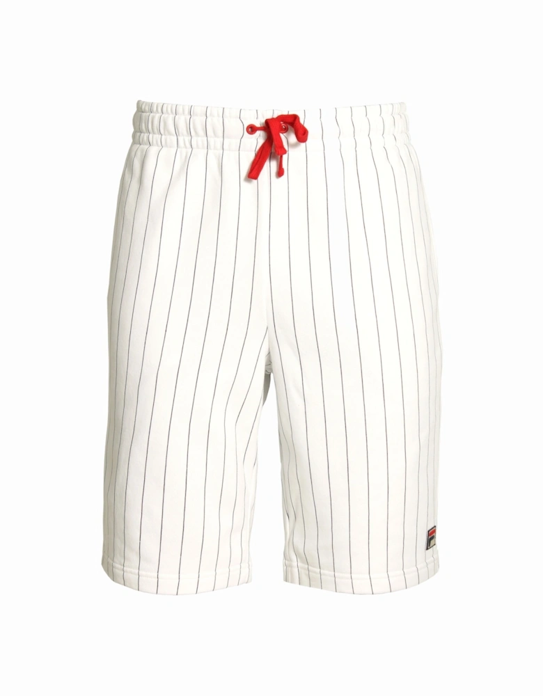 BB1 Pinstripe Shorts | White