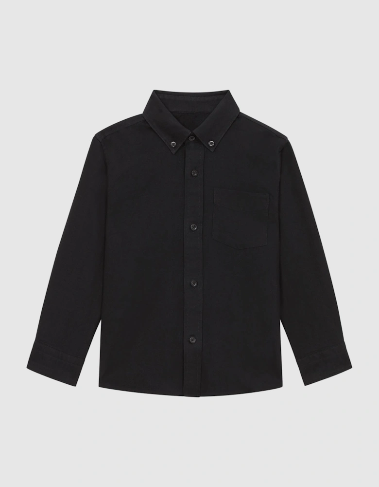 Slim Fit Button-Down Oxford Shirt