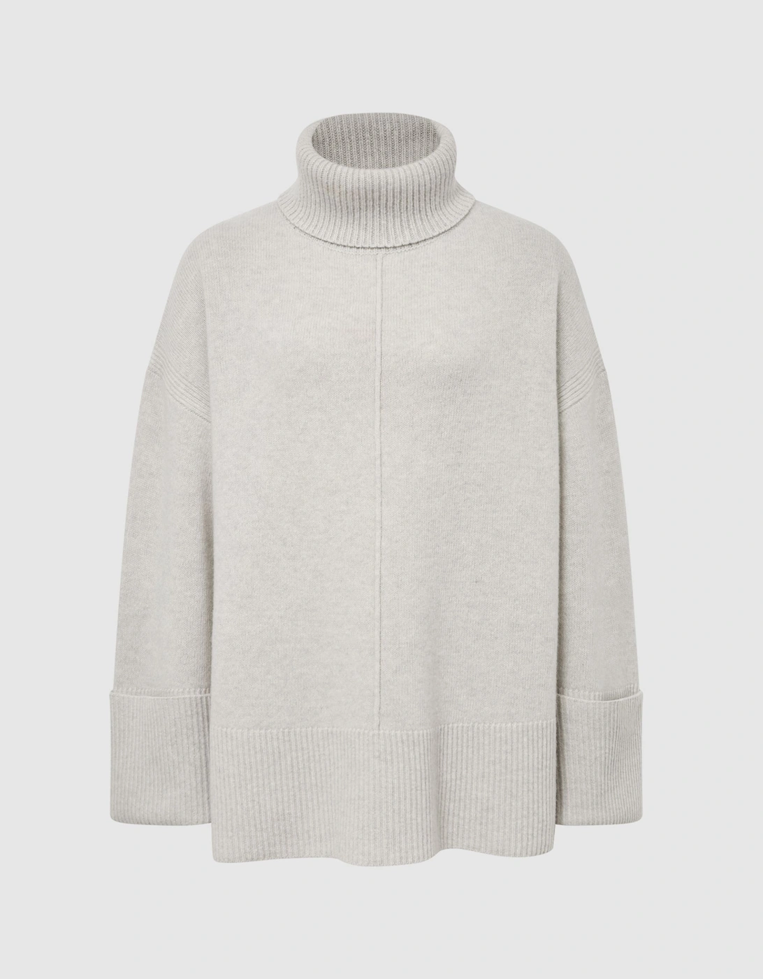 Wool-Cashmere Roll Neck Jumper, 2 of 1