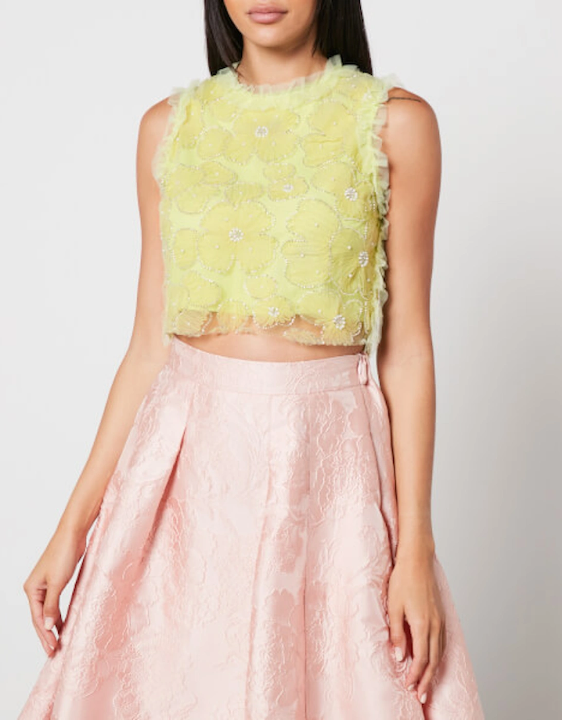 Dream Harmony Embellished Tulle Top, 2 of 1