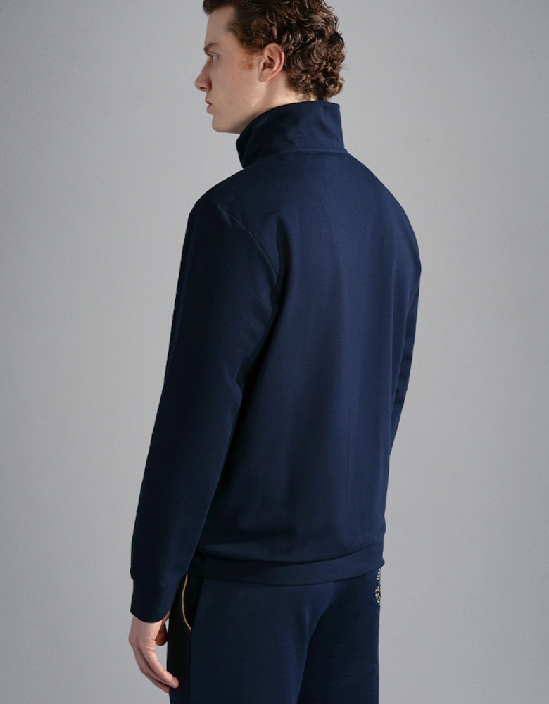 Men's Super Soft Stretch Zip Sweater with Reflex Logo
