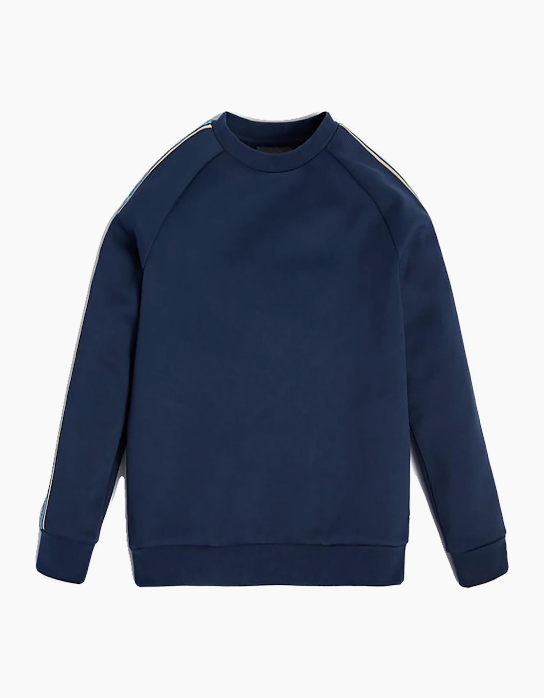 Boy's GUESS KIDS-BOYS TAPE LOGO SWEATSHIRT NAVY - Size: 16 years