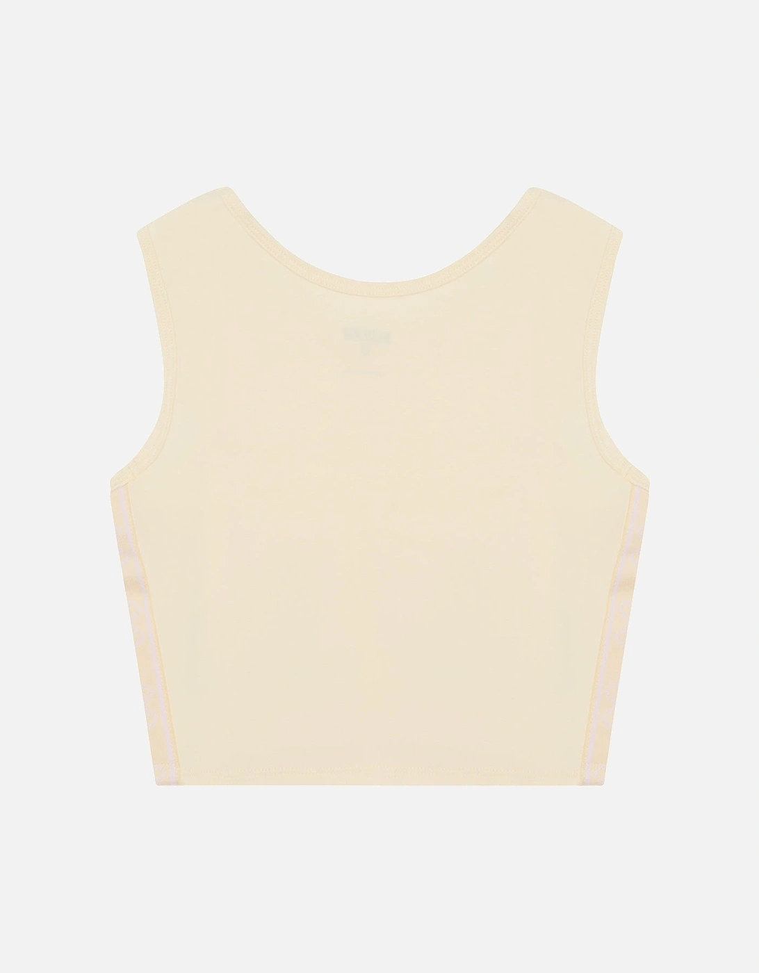 KIDS-GIRLS ECO ACTIVE TOP BEIGE