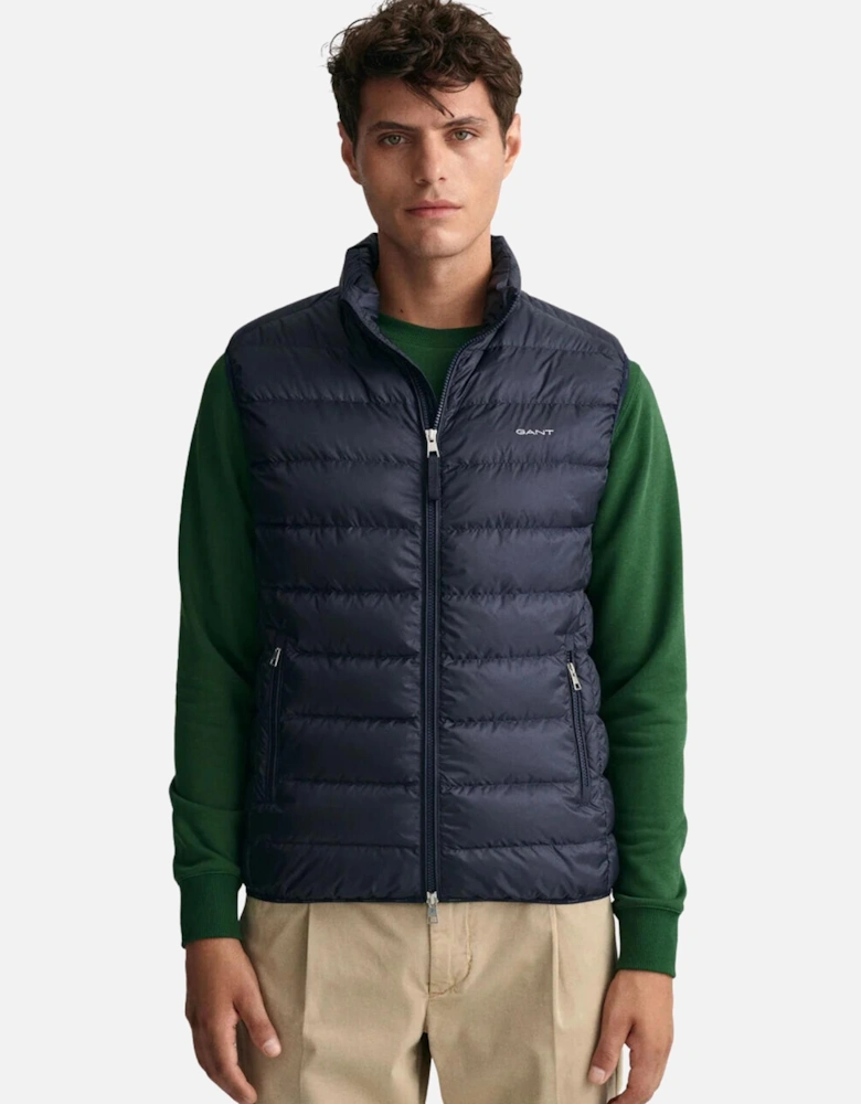 Light Down Vest - Evening Blue