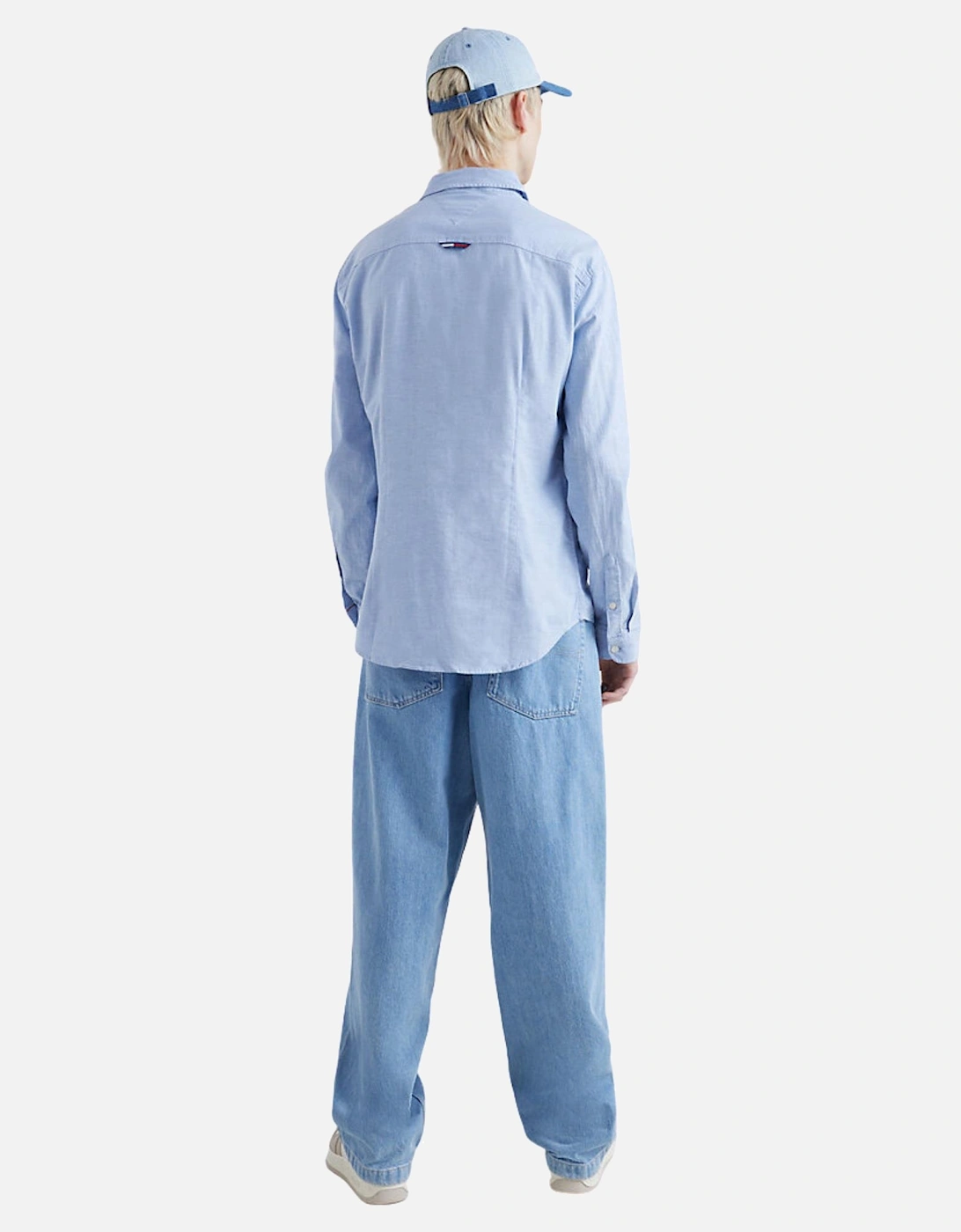 Slim Stretch Oxford Shirt NOS - Blue