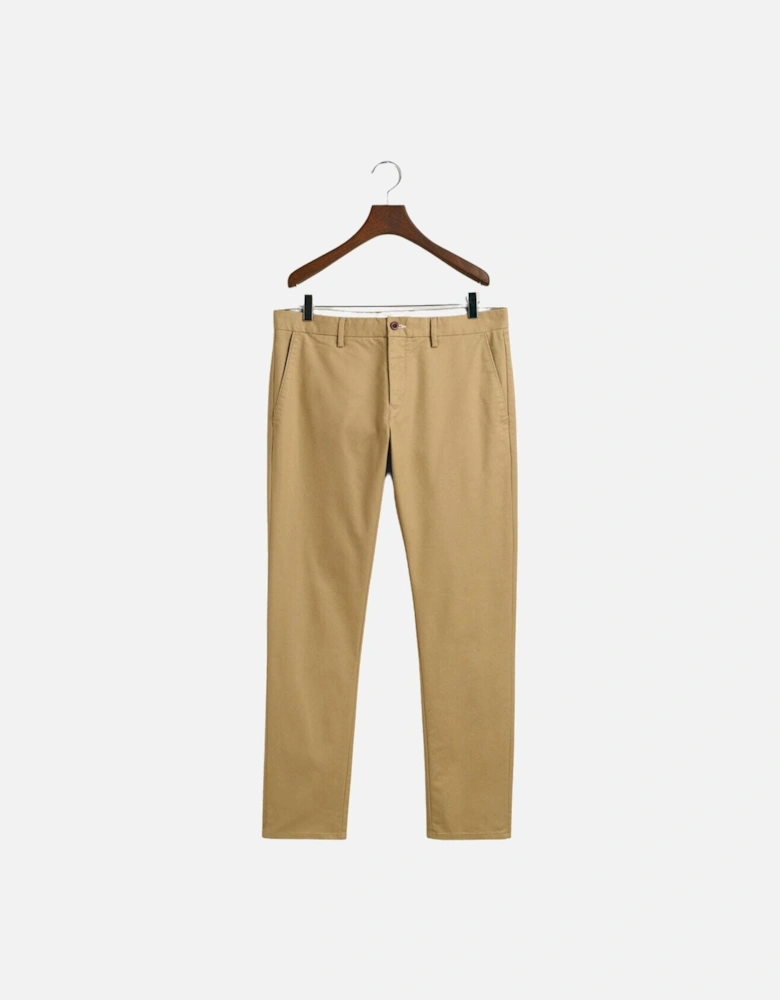 Slim Twill Chino - Dark Khaki