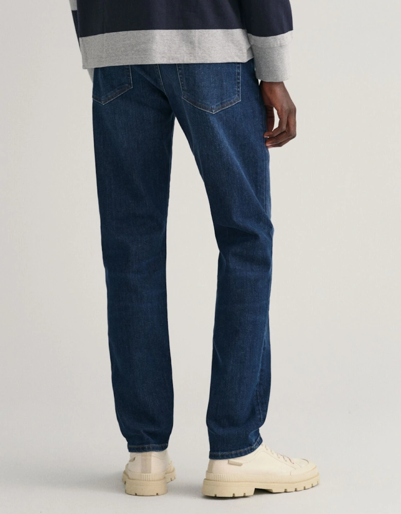 Slim Jean - Dark Blue Worn In