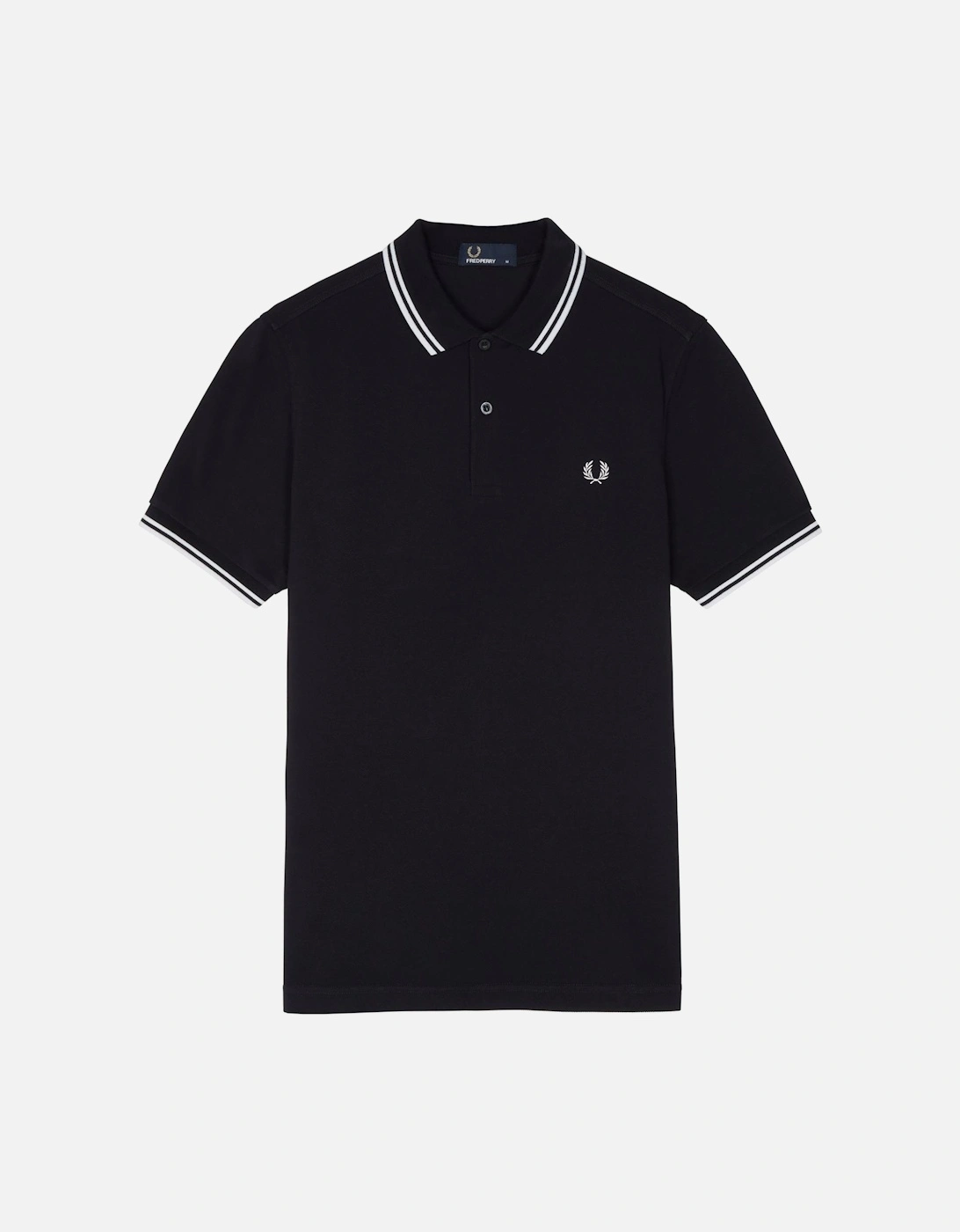 M3600 Twin Tipped FP SS Polo - Navy/White, 6 of 5