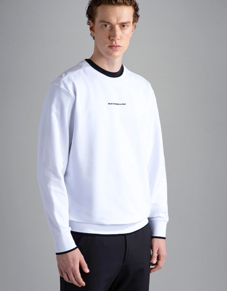 Men's Cotton Sweatshirt with Print