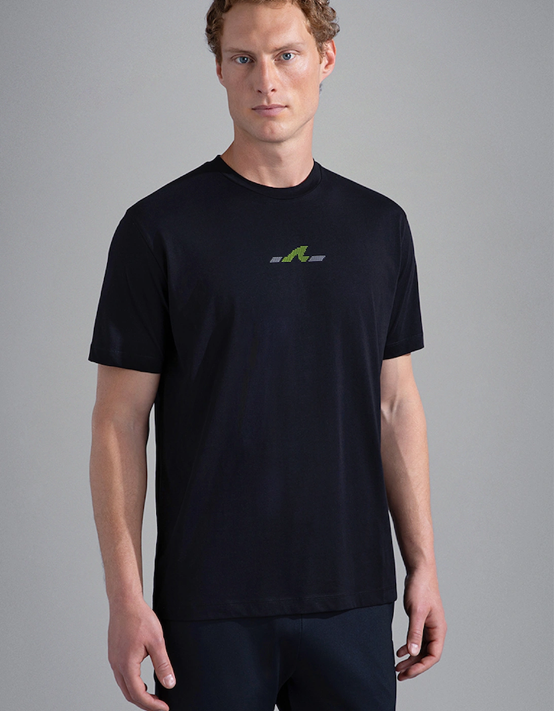 Men's Cotton T-Shirt with Microinjection Logo, 5 of 4