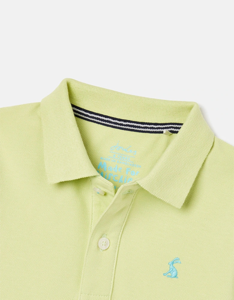 Woody Polo Shirt Lime Granita