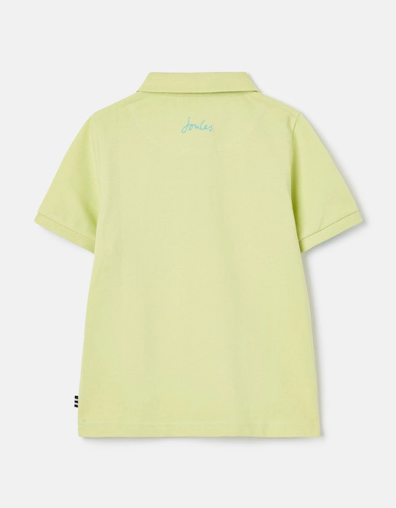 Woody Polo Shirt Lime Granita