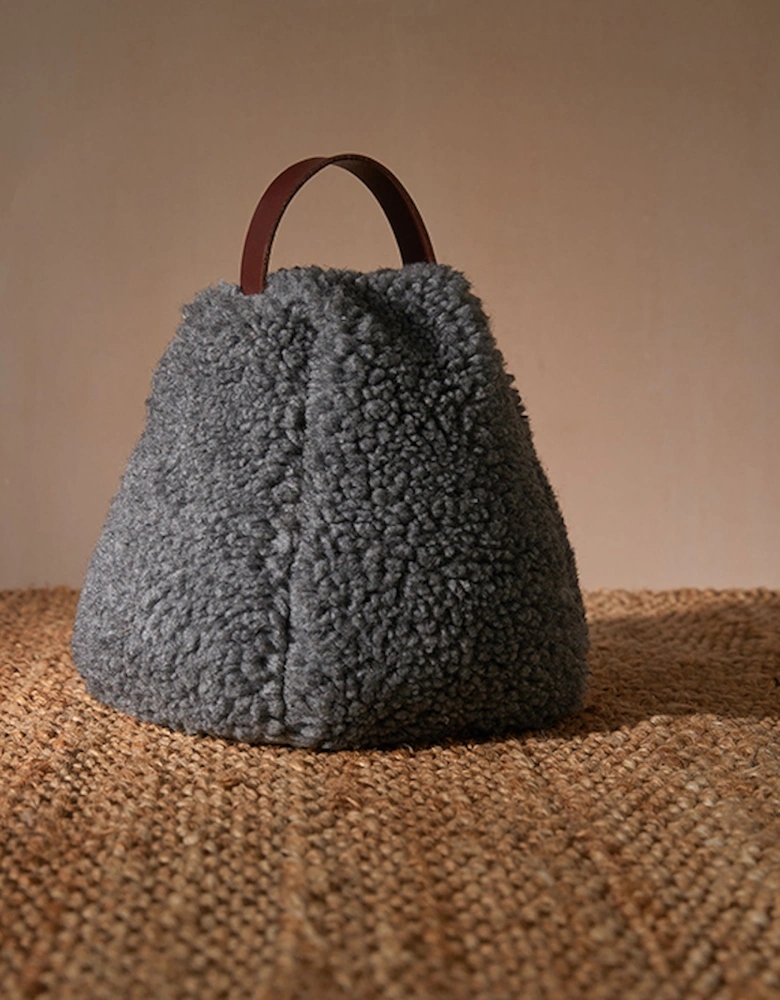 Doorstop Grey Sherpa