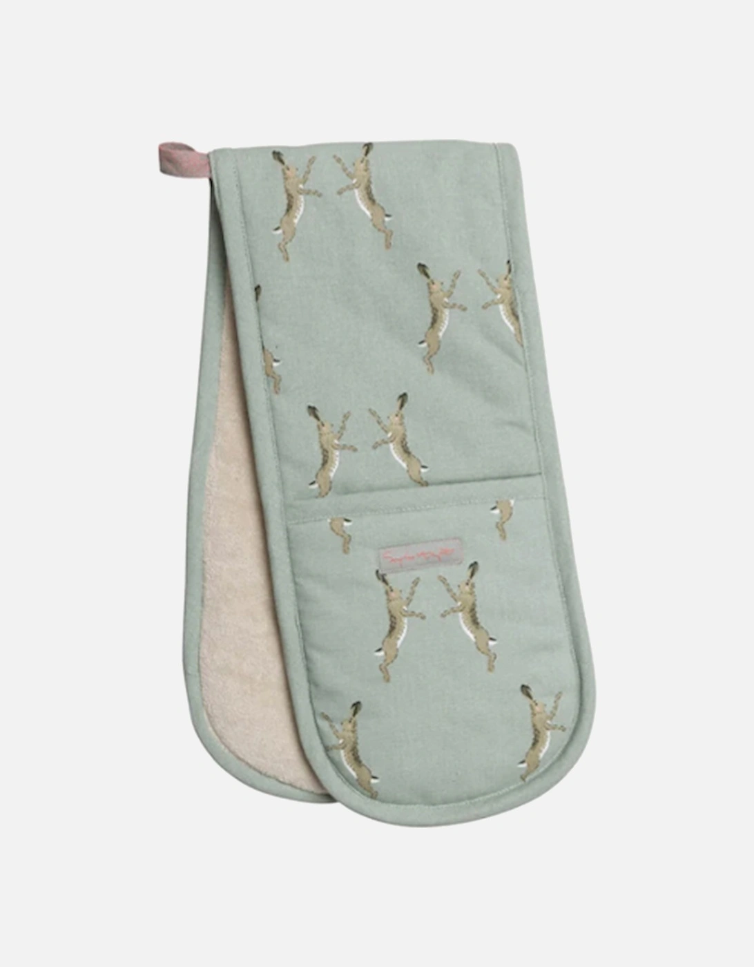 Boxing Hares Double Oven Glove, 4 of 3