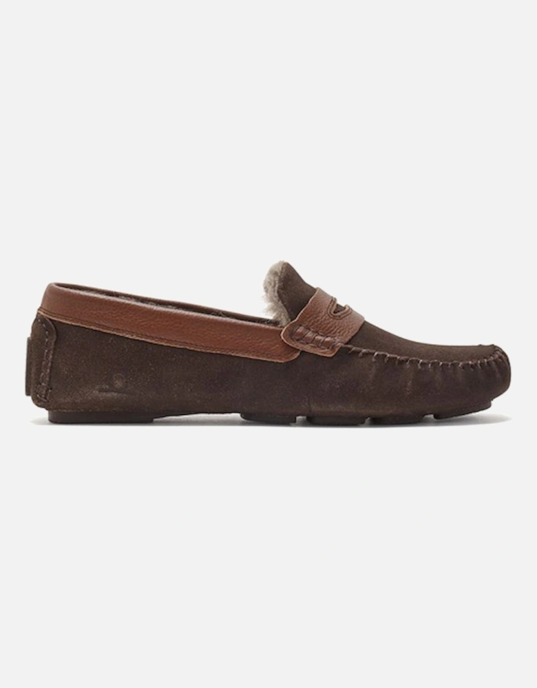 Men's Coniston Slipper Dark Brown