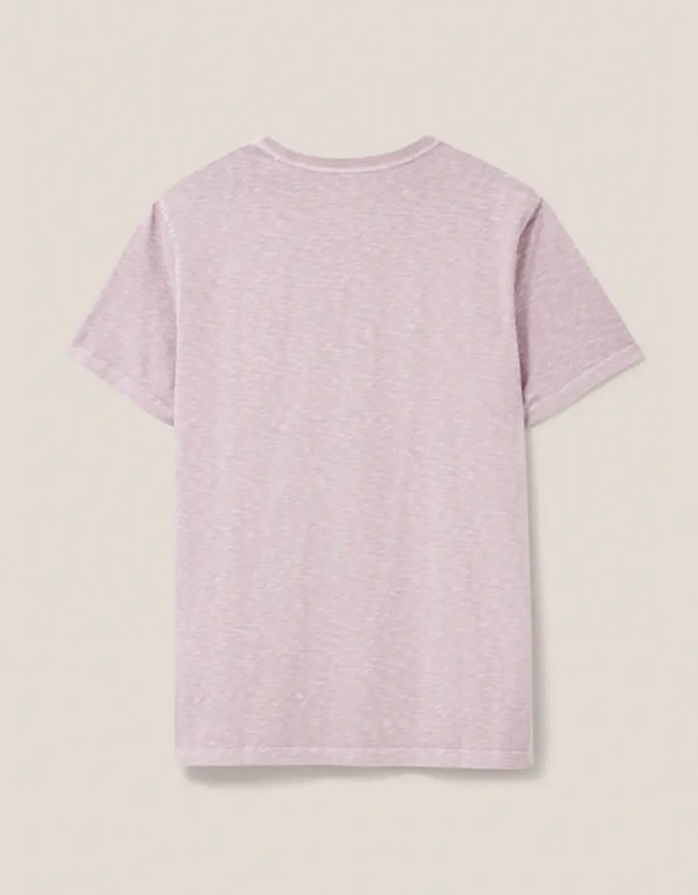 Men's Abersoch Short Sleeve Tee Light Purple