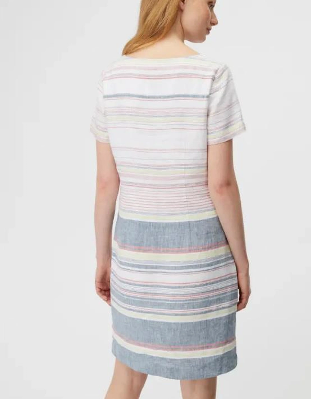 Chalkboard Dress Multi Stripe