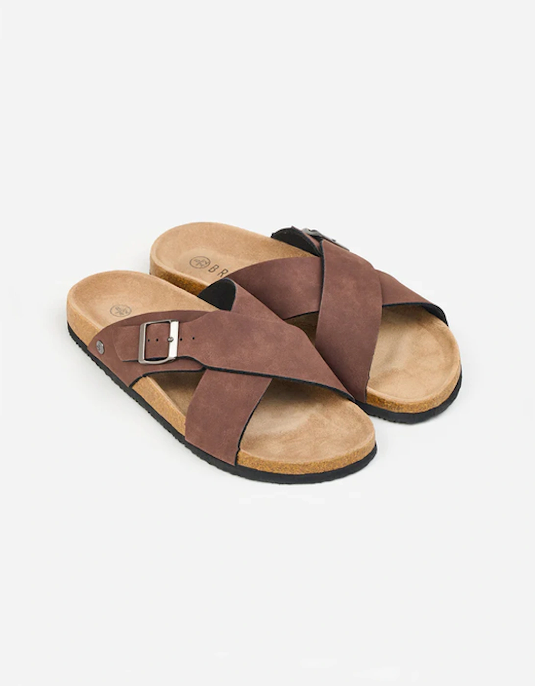 Men's Crossover Sandal Brown, 5 of 4