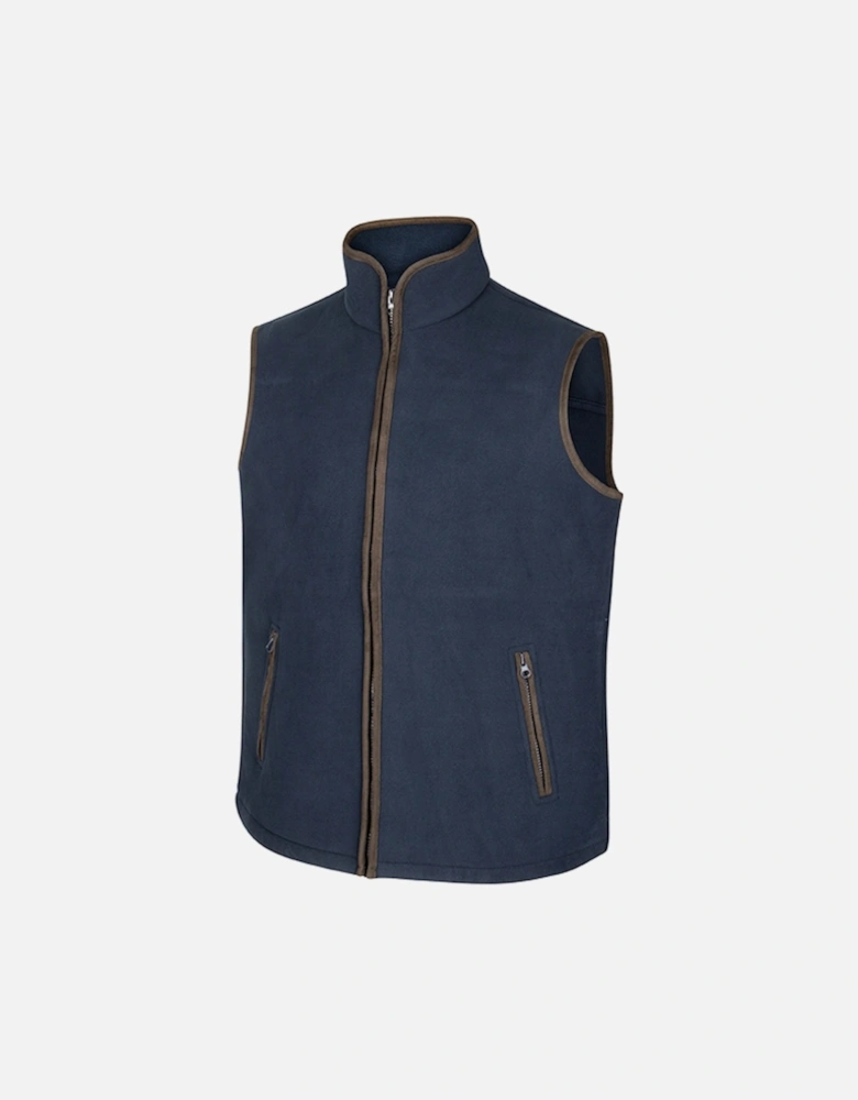 Men's Woodhall Fleece Gilet Navy