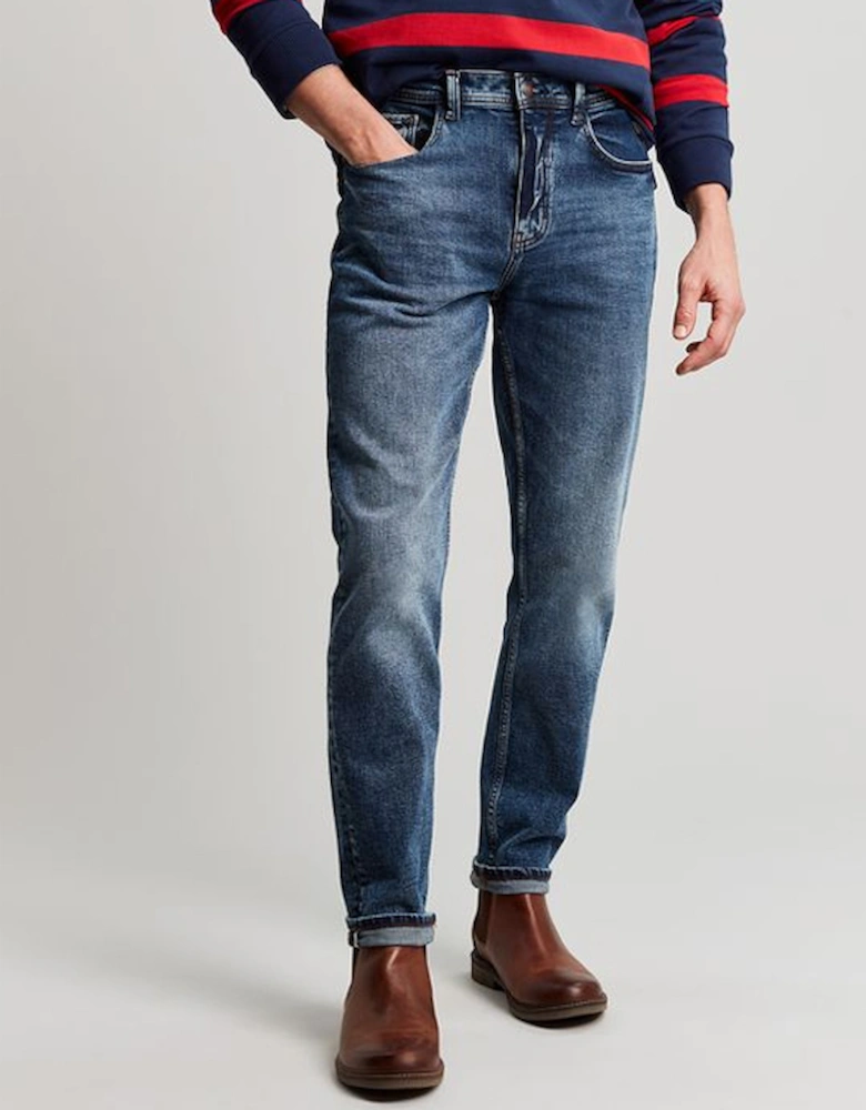 Men's The Oakham Slim Fit Jean Mid Wash Denim