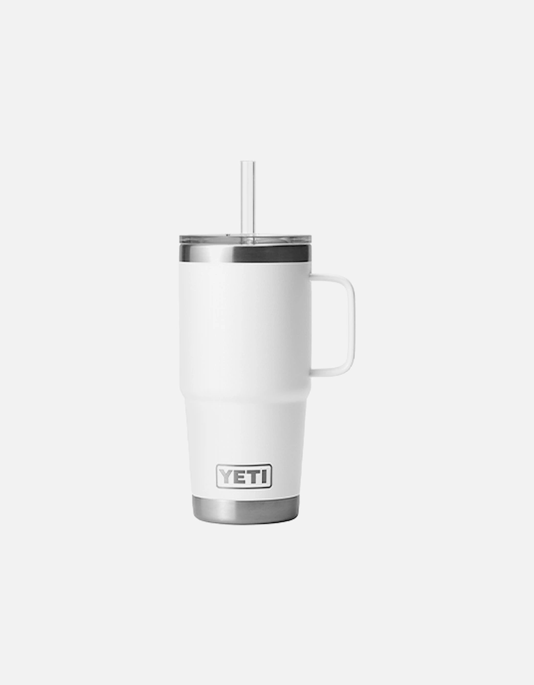 Rambler 25oz Straw Mug White, 4 of 3