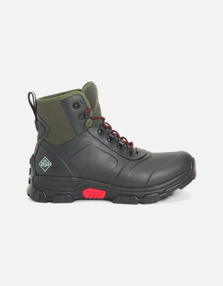 Muck Boots Unisex Apex Lace Up Wellies Black DFS