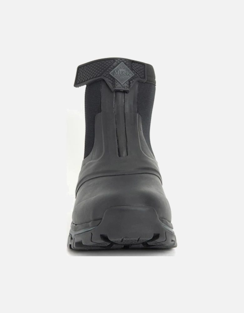 Muck Boots Men's Apex Mid Zip Wellies Black/Dark Shadow DFS