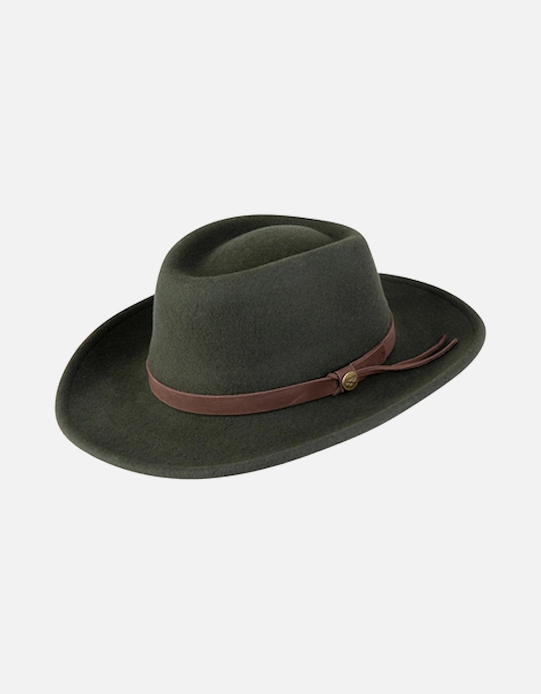 Perth Crushable Felt Hat Olive, 2 of 1