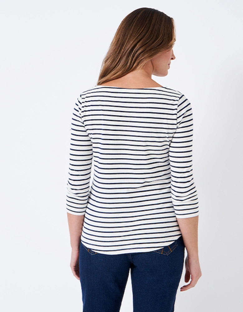 Women's Essential Breton White/Navy