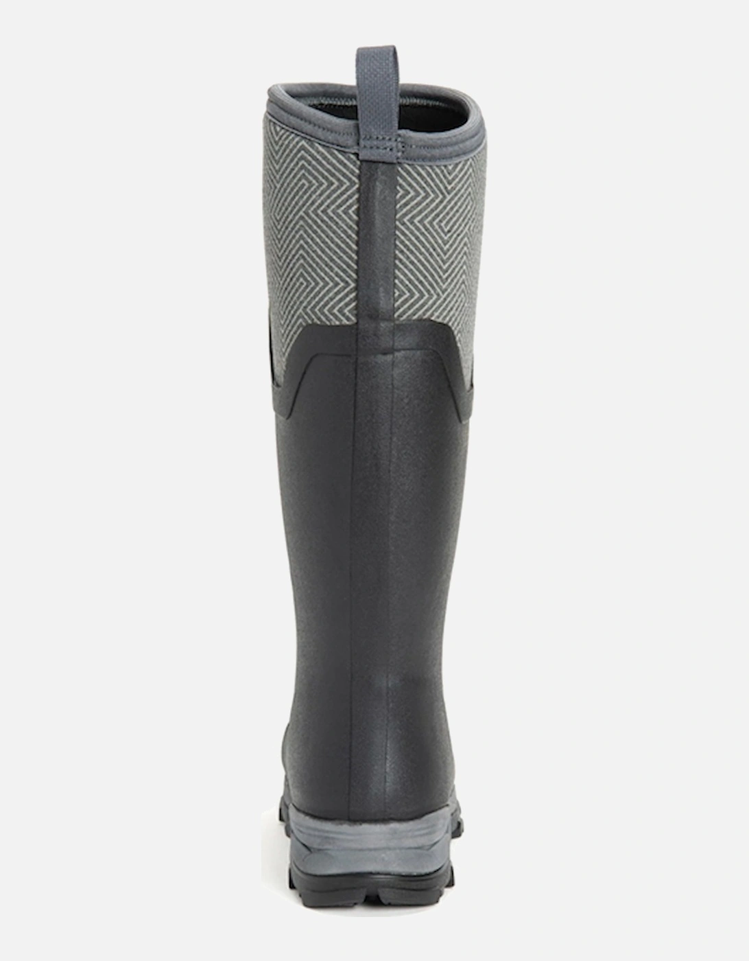 Muck Boots Women's Arctic Ice Tall Wellies Black/Grey Heather DFS