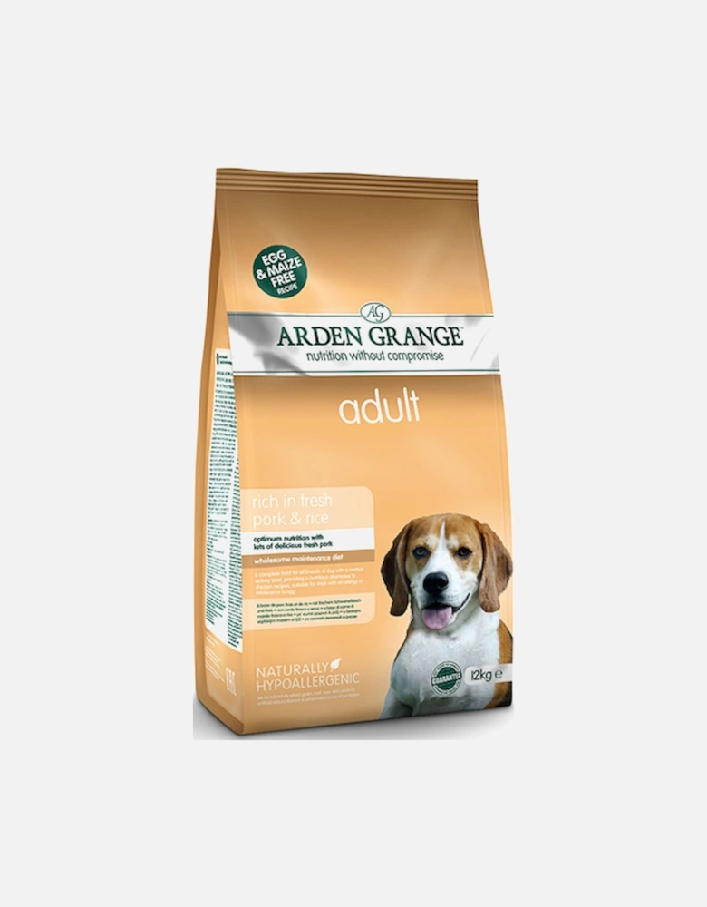 Grange Adult Pork Dry Dog Food 2kg