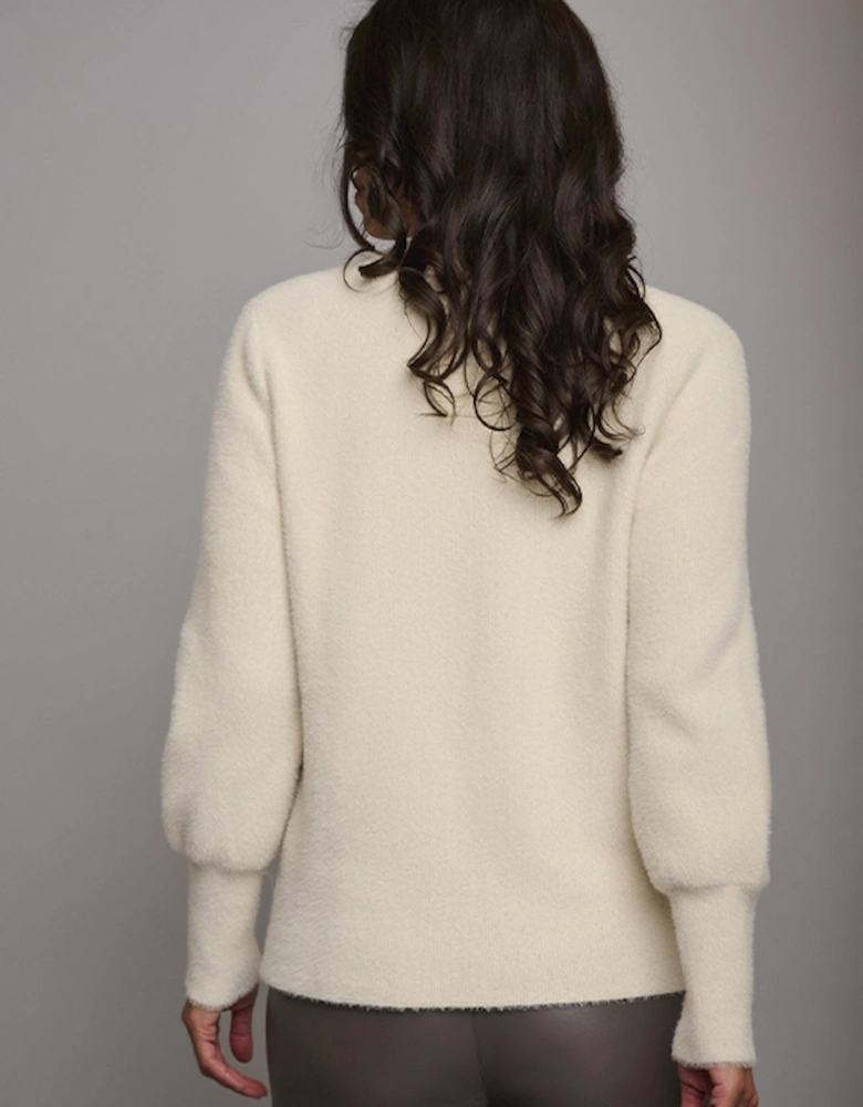 Women's Kaiya V-Neck Sweater Blanc