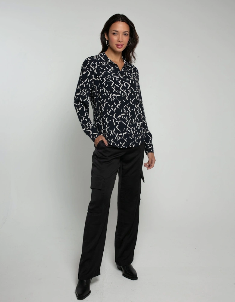 KIMBERLY PRINTED BLOUSE