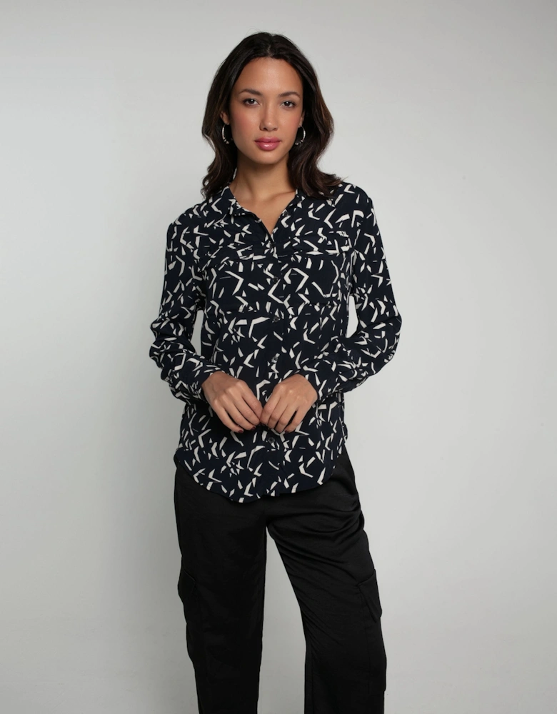 KIMBERLY PRINTED BLOUSE