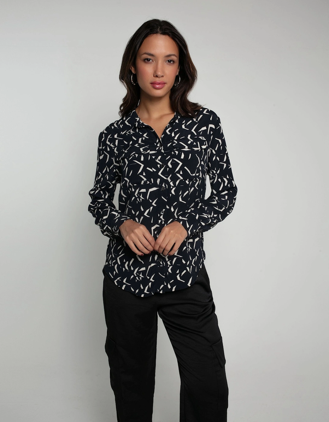 KIMBERLY PRINTED BLOUSE