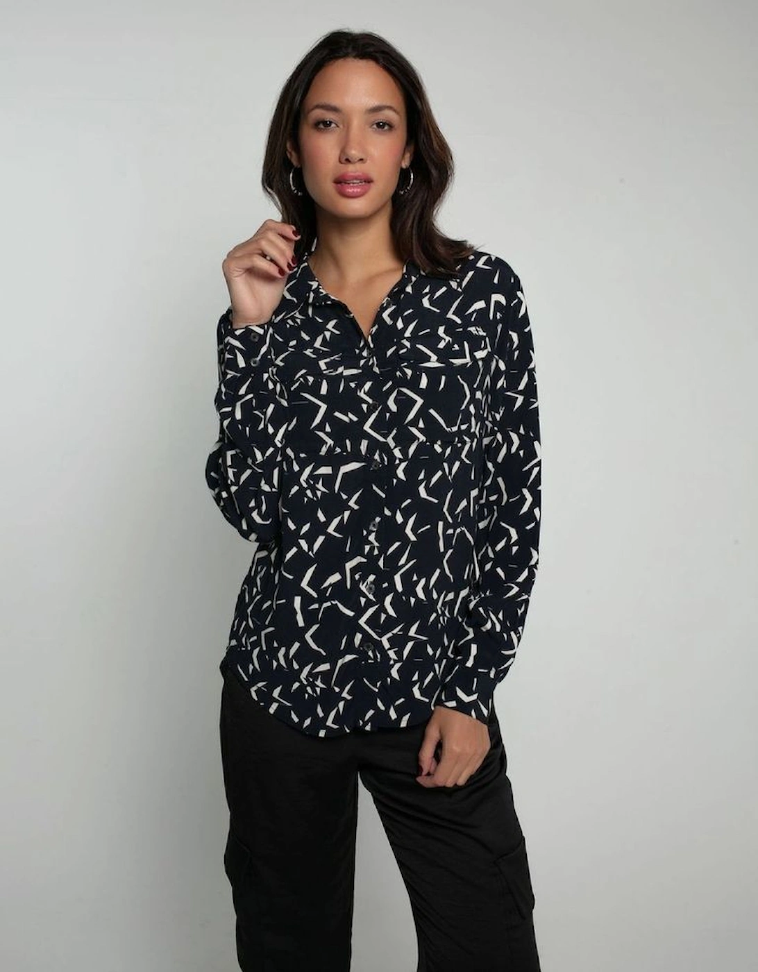 KIMBERLY PRINTED BLOUSE