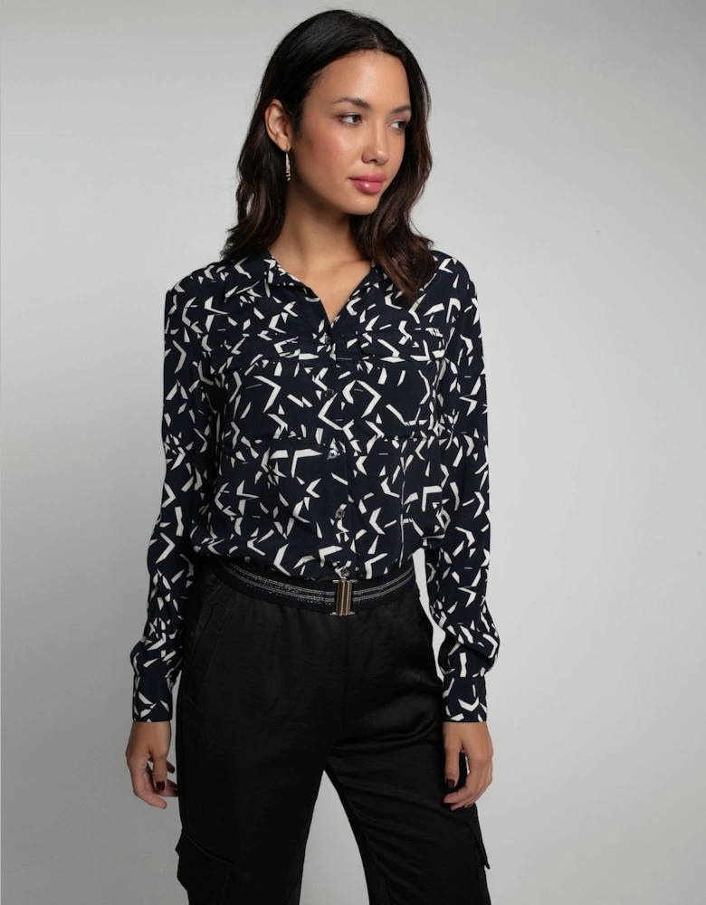 KIMBERLY PRINTED BLOUSE