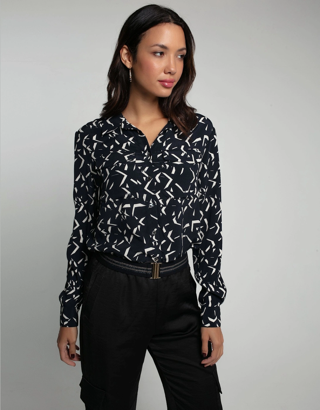 KIMBERLY PRINTED BLOUSE