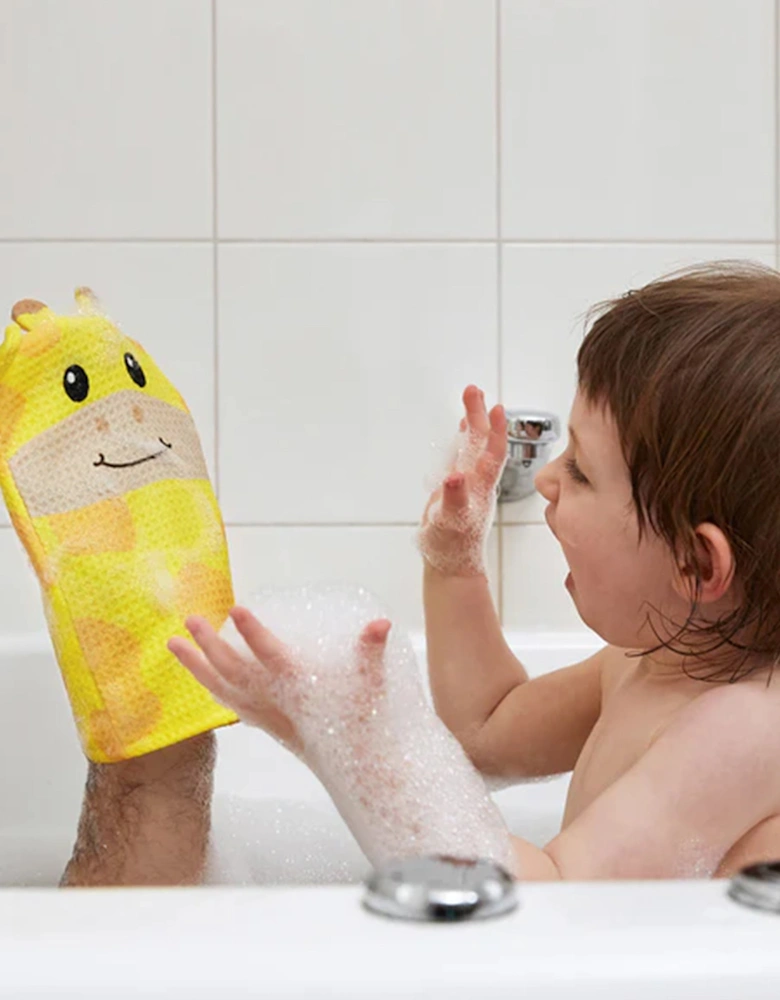 Greta Giraffe Baby Towel - Hand