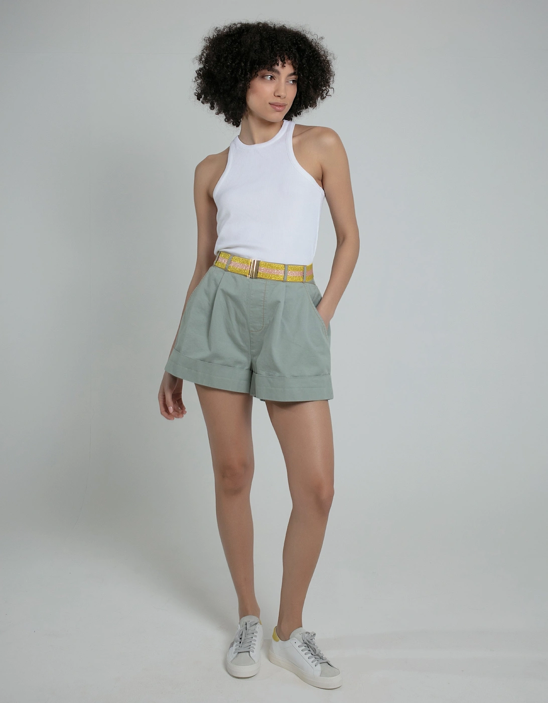 LOUISA SHORTS - GREEN, 5 of 4