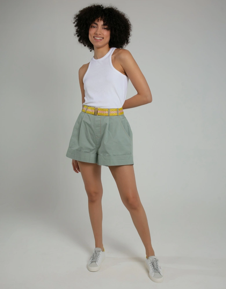 LOUISA SHORTS - GREEN