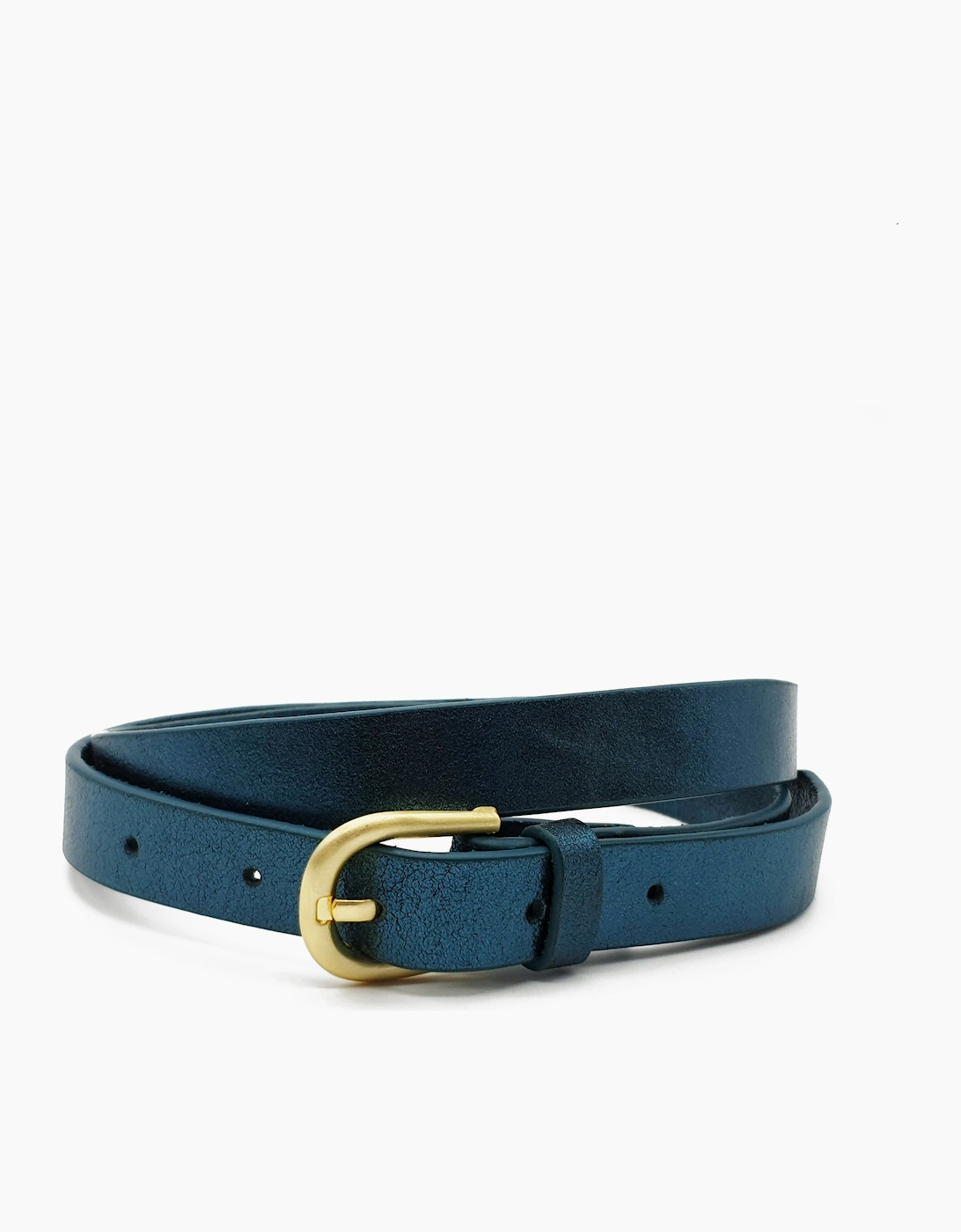 Nooki Design Nooki Design Women's Melena Metallic Belt - Teal - Navy