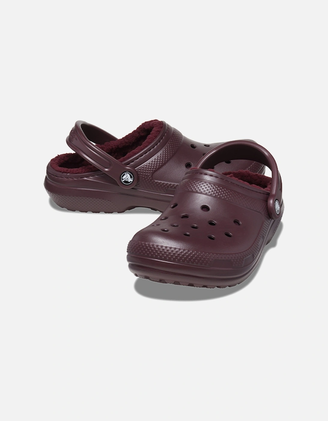 Unisex Classic Lined Clog Dark Cherry, 8 of 7