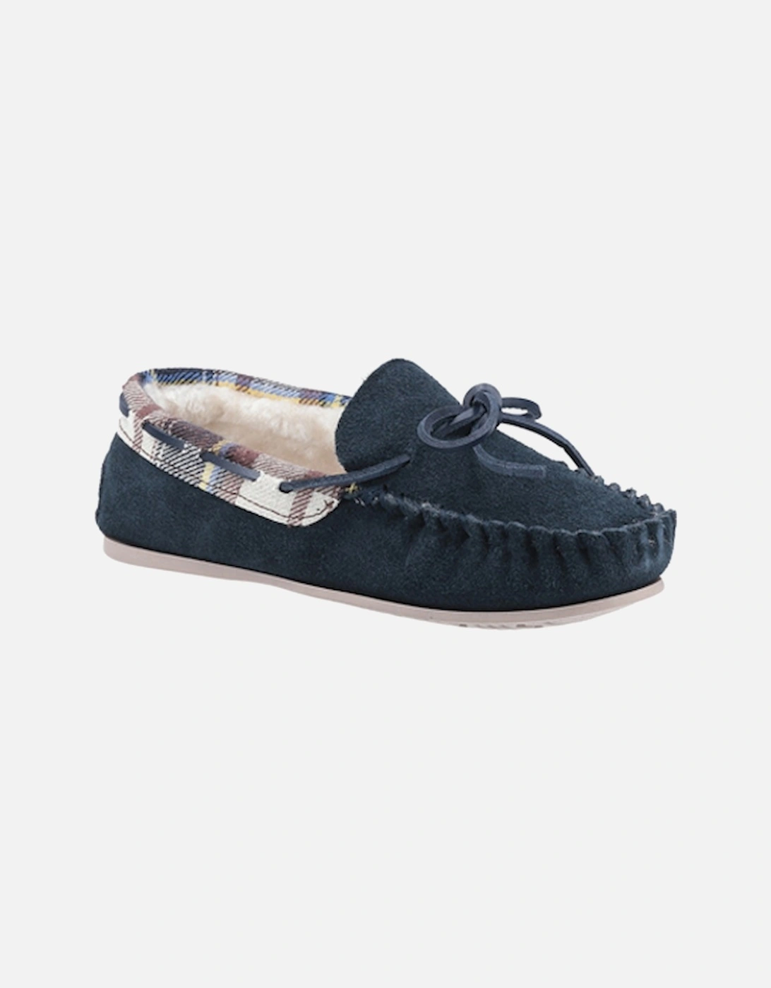 Women's Kilkenny Moccasin Classic Slipper Navy, 2 of 1