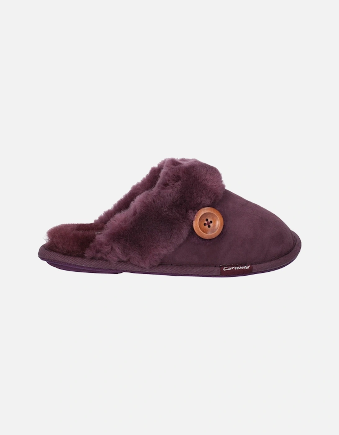 Women's Lechlade Sheepskin Mule Slipper Purple