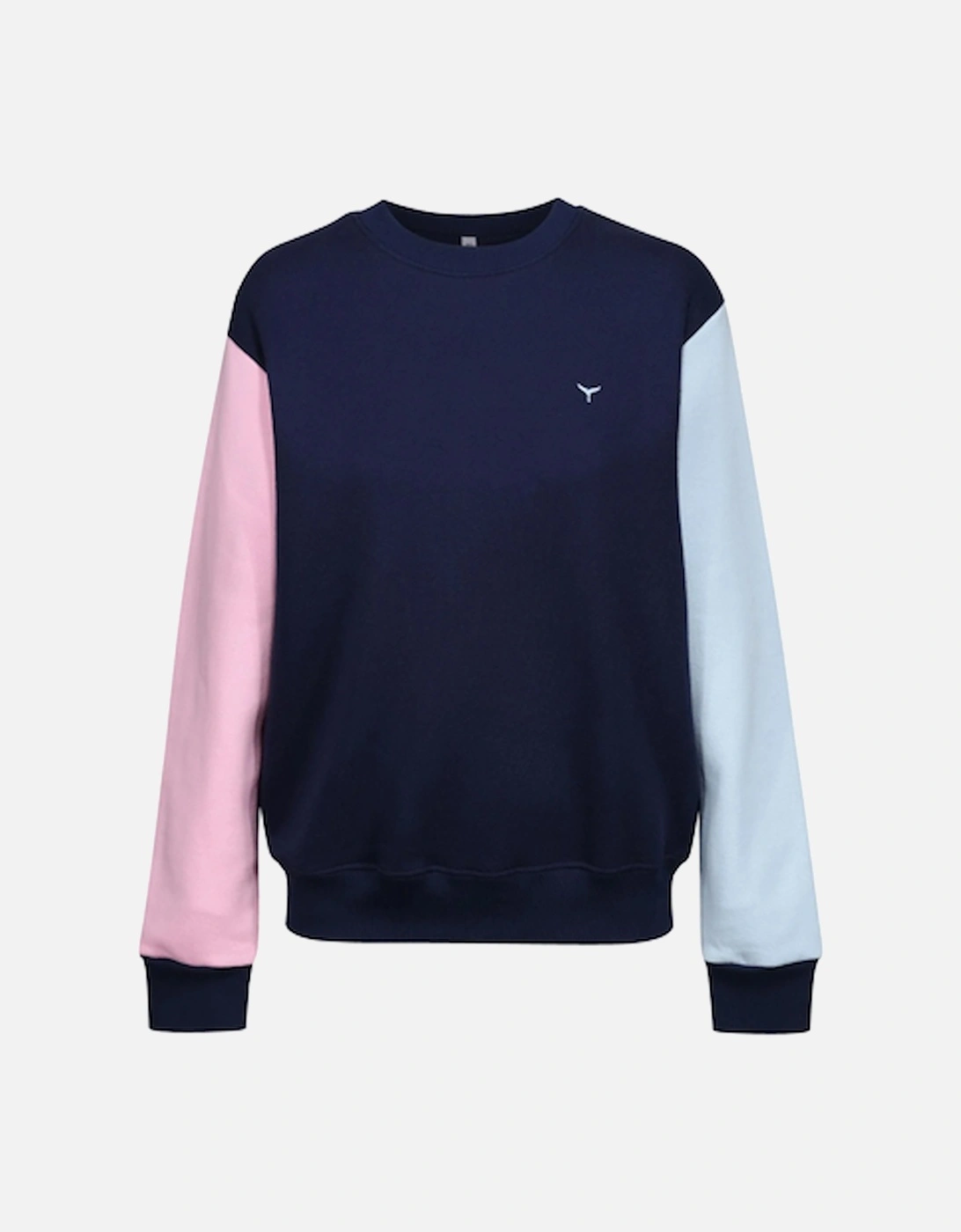 Arnoux Unisex Sweatshirt Navy/Pink/Blue