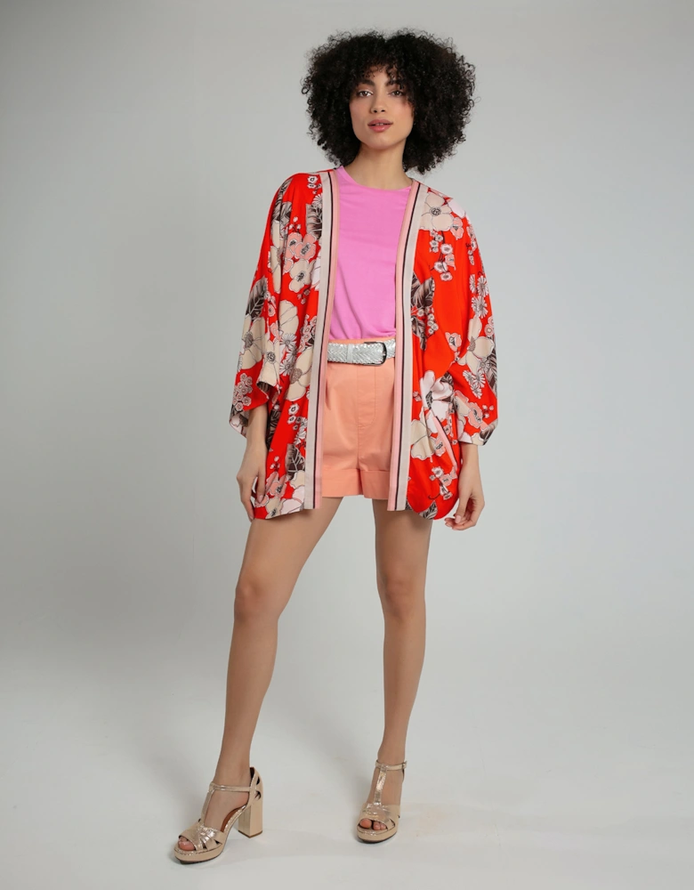 RETRO BLOOM KIMONO