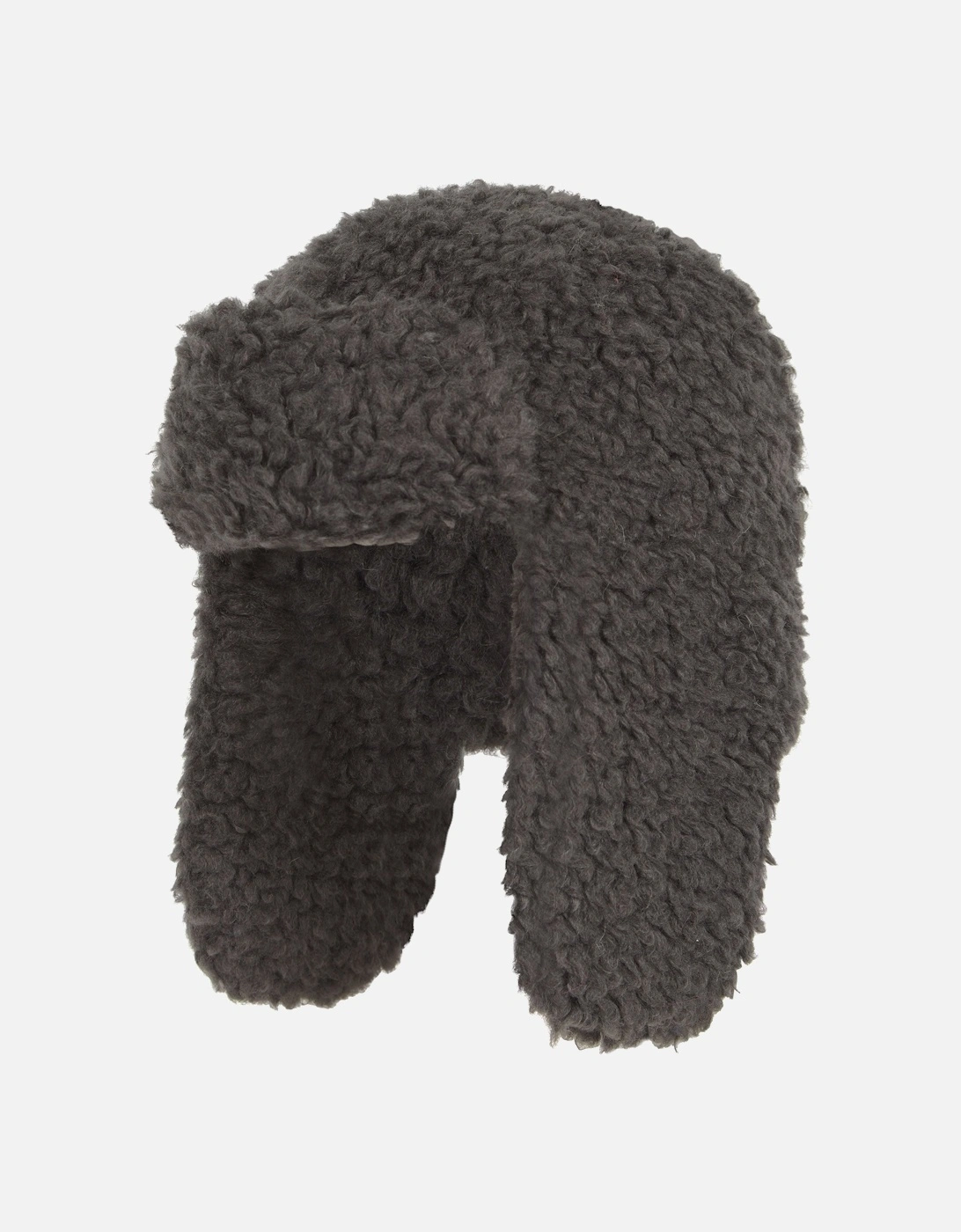 BILLIE FAUX FUR TRAPPER-MOLE